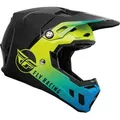 Fly Racing Formula CC Centrum Motocross Helm, schwarz-blau-gelb, Größe XL für Männer