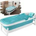 Bath Bob Badewanne XXL faltbare Badewanne Erwachsene & Kinder 158cm mobile Klappbadewanne, (1-tlg), klappbar