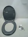 SCHÜTTE Oval WC-Sitz mit Absenkautomatik, Abnehmbarer Klodeckel