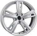 Borbet BU1 silver 8x18 ET48 - LK5/112 ML57.06 Alufelge silber