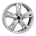 1x BORBET DESIGN BU1 silver 8.0Jx18 5x112 ET48