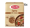 6x Barilla Farro 100% italienisch Dinkel Lecker, gesund Mittelmeerküche 400g