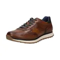 bugatti man Herren Low-Top Sneaker, Männer Sneaker, Wechselfußbett,sportlich,maennlich,Men's,Men,Halbschuhe,Sportschuhe,Cognac (6300),40 EU/EU UK