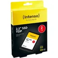 Intenso Interne 2,5" SSD SATA III Top, 2 TB, 550 MB/Sekunden, Schwarz NEU & OVP