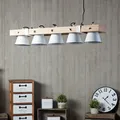 Pendel Lampe Leuchte Pendelleuchte Brilliant E27 Holz 82175/05 Hängelampe