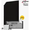 2000 Watt, Bifazial Komplettset, Balkonkraftwerk, Hoymiles HiBattery 1920 AC, AC-Anschlusskabel