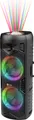 N-GEAR LGP5150 | Kabelloser Bluetooth-Party-Lautsprecher – Karaoke-Set – 1 Mikrofon – Disco-Beleuchtung