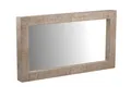 Spiegel Suri 150x80x10 cm Landhausstil Glas Massivholz Mango Grau