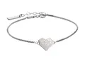 Armband Damen Edelstahl Herz 20 cm Silber LIEBESKIND Schmuck