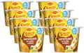 MAGGI 5 Minuten Terrine Kartoffelbrei: Fleischklößchen, leckeres Fertiggericht mit Rindfleisch, Instant Kartoffel-Püree, Kartoffel-Snack, 8er Pack (8 x 46g)