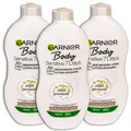 3 er Pack Garnier Body Sensitive 7 Tage Beruhigende Milk mit Hafermilch 3 x 400 ml