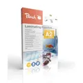 Peach Laminierfolie A2 | 125 mic | 50 St. | glänzend | Premiumqualität für beste Laminierergebnisse | geeignet für alle Laminiergeräte | PP525-12
