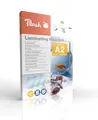 Peach Laminierfolien A2-125 mic - 50 pouches - glänzend - Premiumqualität für beste Laminierergebnisse - kompatibel mit Geräten aller Markenhersteller - PP525-12