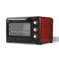 Fe3000 Elektroofen, 1600 W, Edelstahl, Rot