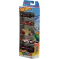 Hot Wheels Let’s Race 5er-Pack, Set aus 5 Die-Cast-Spielzeugrennautos im M