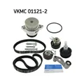 1x Wasserpumpe + Zahnriemensatz SKF VKMC 01121-2 passend für AUDI SEAT SKODA