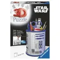 Ravensburger 3D Puzzle 11554 - Utensilo Star Wars R2D2 - Stiftehalter für Star Wars Fans ab 6 Jahren Schreibtisch-Organizer für Erwachsene und Kinder