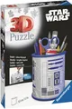 54 Teile Ravensburger 3D Puzzle Utensilo Star Wars R2D2 11554