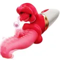 Gobeken Dildo Vibrator Vibration für Frauen, 7 Vibrieren Lecken & Flattern Sex Spielzeug für die Frau Paare, Vibratorensets für Frauen Sexspielzeug diloschwanz für frauen Dildos Sex Toys Dilatatoren