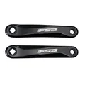 Paar Kurbeln ck-745 / Jis 170mm Aluminium Schwarz Ohne Bolzen für Yamaha 421579