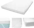 10cm Kaltschaum-Matratzentopper MCW-E63, Topper Matratzenauflage Matratzenschoner 180x200cm