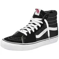 Vans SK8-Hi Sneaker aus textilem Canvas-Material schwarz 36 EU