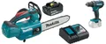 Makita DUC254Z Akku-Kettensäge 18V + DDF482Z Akku-Schrauber + 1x Akku 3Ah +Lader