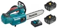 Makita DUC254Z Top Handle Akku-Kettensäge 25cm 18V mit 2x Akku 6Ah + Ladegerät