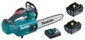 Makita DUC254Z Top Handle Akku-Kettensäge 25cm 18V mit 2x Akku 5Ah + Ladegerät