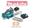 Makita DUC254Z Akku Kettensäge 18V Top Handle + 5,0Ah Akku & Ladegerät + 2.Kette
