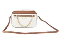 Michael Kors Jet Set Umhängetasche aus Saffiano-Leder, Vanille, Small