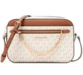 Michael Kors Tasche Umhängetasche Jet Set Item LG EW Chain Crossbody Vanilla Neu