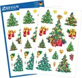 Avery Zweckform Aufkleber Avery Zweckform Sticker Weihnacht Weihnachtsbäme 52401