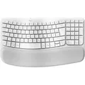 Logitech Wave Keys, Volle Größe (100%), Kabellos, RF Wireless + Bluetooth, Membran Key Switch, QWERT