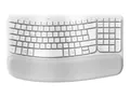 Logitech Wave Keys Tastatur RF Wireless + Bluetooth QWERTZ Deutsch Weiß (920-012284)
