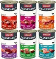 animonda GranCarno Adult Nassfutter 6x400g 100% Frischfleisch getreidefrei