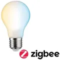 Paulmann Smart LED Leuchtmittel Birnenform A60 4,5W = 40W E27 470lm matt CCT 2200K - 6500K dimmbar ZigBee