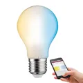 Paulmann Smart LED Filament A60 Birne 4,5W = 40W E27 matt CCT dimmbar ZigBee