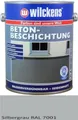Wilckens Farben Bodenversiegelung 2,5 Liter Betonbeschichtung Silbergrau 7001