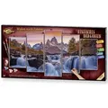 Schipper 609450913 - Malen nach Zahlen, Mystisches Patagonien, Südamerikas, Polyptychon, 132 x 72 cm