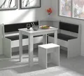 VCM Eckbankgruppe Sitzgruppe Esszimmergruppe Bank Tisch Hocker Esal Mini