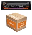 JUST SOUND best choice for caraudio Autoradio Einbauset JVC JVC KD-DB922BT VW Polo 6R Autoradio (RDS, AM/FM Radio, Animiertes Display, Freisprecheinrichtung, 1 DIN)