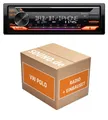 Autoradio JVC KD-DB922BT für VW Polo 6R + Lenkradfernbedienung Bluetooth Telefon