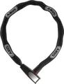Abus Kettenschloss "6806K/110 black", schwarz (schwarz, weiß)