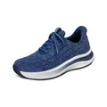 Orthofeet Damen Orthopädischer Nira Hands-Free Slip-in Sneaker - Indigo, Größe 37