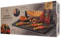 KITCHBO Silikon Backmatte 37x30 inkl. 4 Klicksteine, 2 Spieße, Reinigungsschwamm