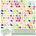 BONNYCO Mochi Squishy Set Mitgebsel Kindergeburtstag Gastgeschenke, 160 Stück