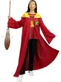 Funidelia | Gryffindor Quidditch Kostüm - Harry Potter für Herren & Damen Zauberer Kostüme für Erwachsene & Verkleidung für Partys, Karneval & Halloween - Größe M - Granatfarben