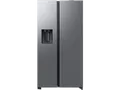 SAMSUNG RS80F67KCTEF Side-by-Side (634 l, C, 1784 mm hoch, Edelstahl Look)