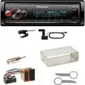 Pioneer MVH-S520DAB USB FLAC Digitalradio Einbauset für Mercedes A C M Klasse